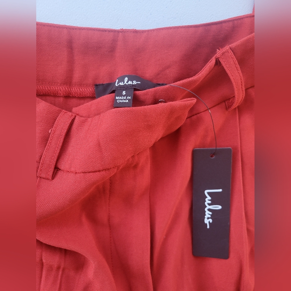 Lulu's Red Pants